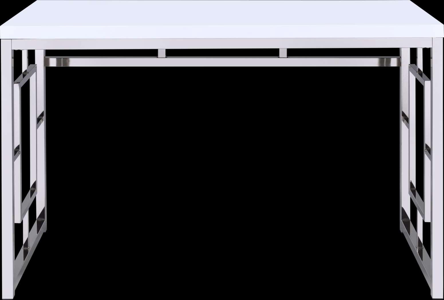 Deco Lane White Desk - Thumbnail - Image 2