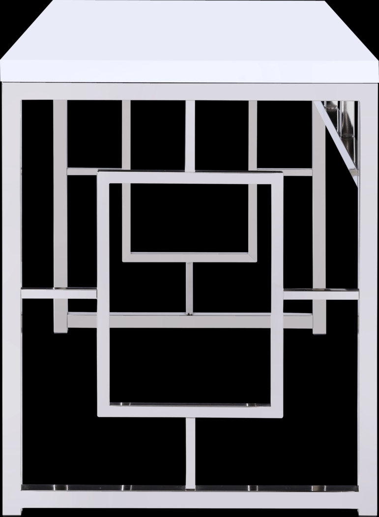 Deco Lane White Desk - Thumbnail - Image 3