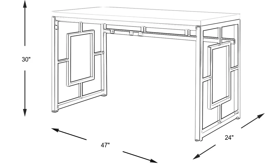 Dimension Image. Please refer to the Dimension Tab on this page for dimension details.