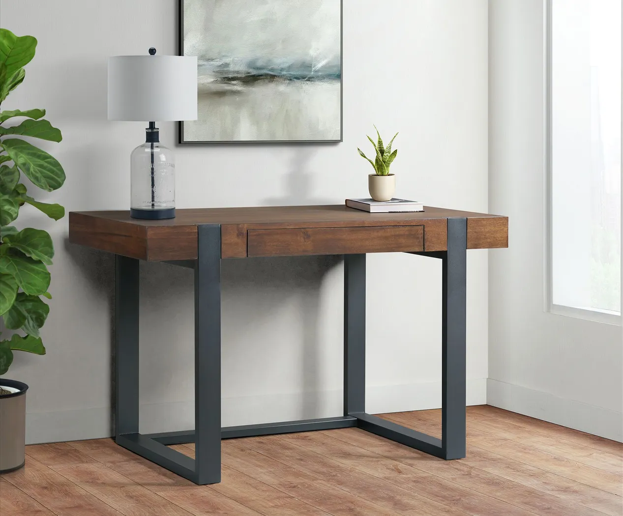 Decosta Brown Desk - Thumbnail - Image 2