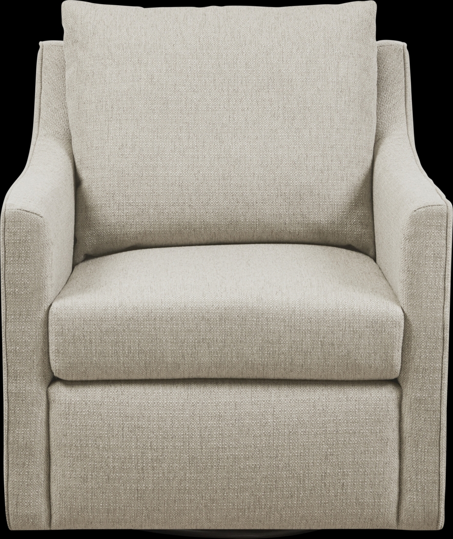 Dedeke Brown Swivel Accent Chair - Thumbnail - Image 3