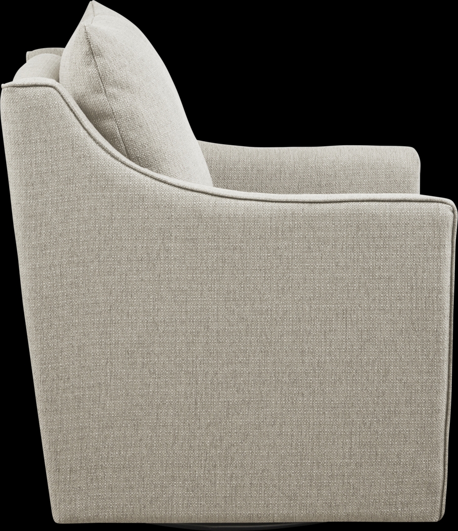 Dedeke Brown Swivel Accent Chair - Thumbnail - Image 5