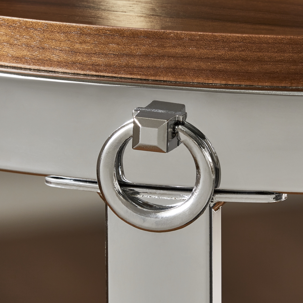 Deems  Brown End Table - Thumbnail - Image 4