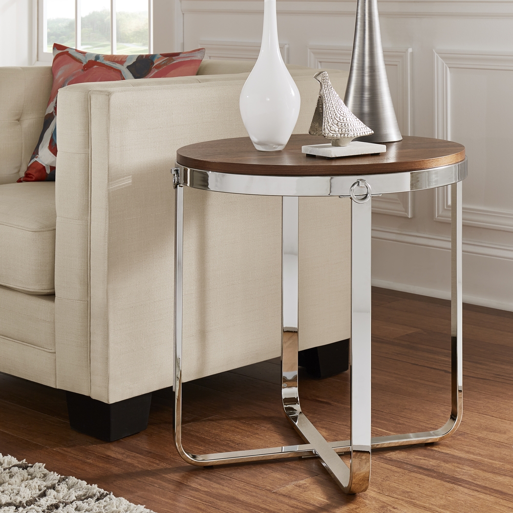 Deems  Brown End Table - Thumbnail - Image 5