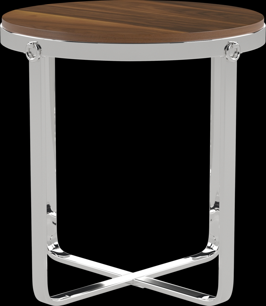 Deems  Brown End Table - Thumbnail - Image 1