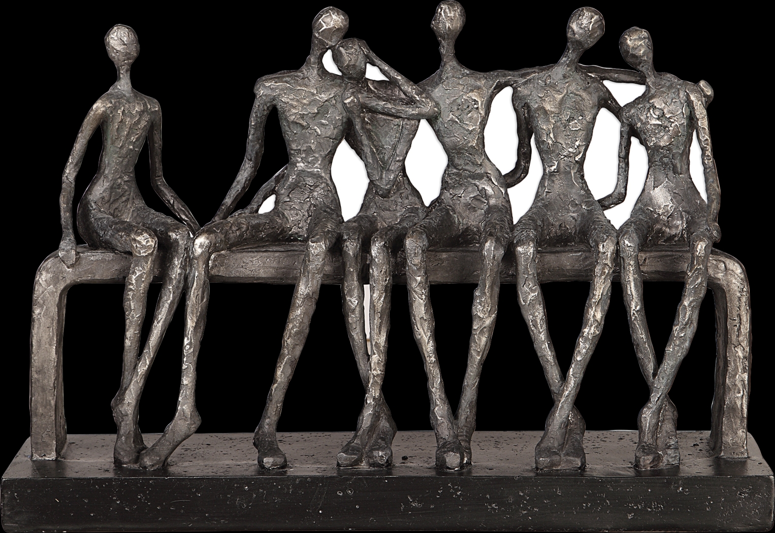 Deep Fellowship Silver Sculpture - Thumbnail - Image 1