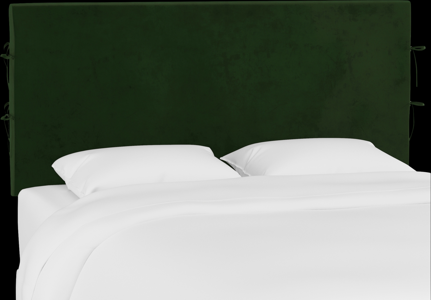 Deep Forest Emerald Full Upholstered Headboard - Thumbnail - Image 1
