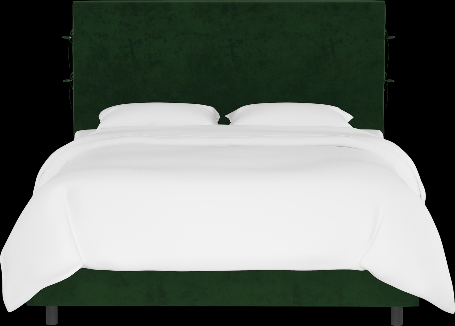 Deep Forest Emerald King Upholstered Bed - Thumbnail - Image 2