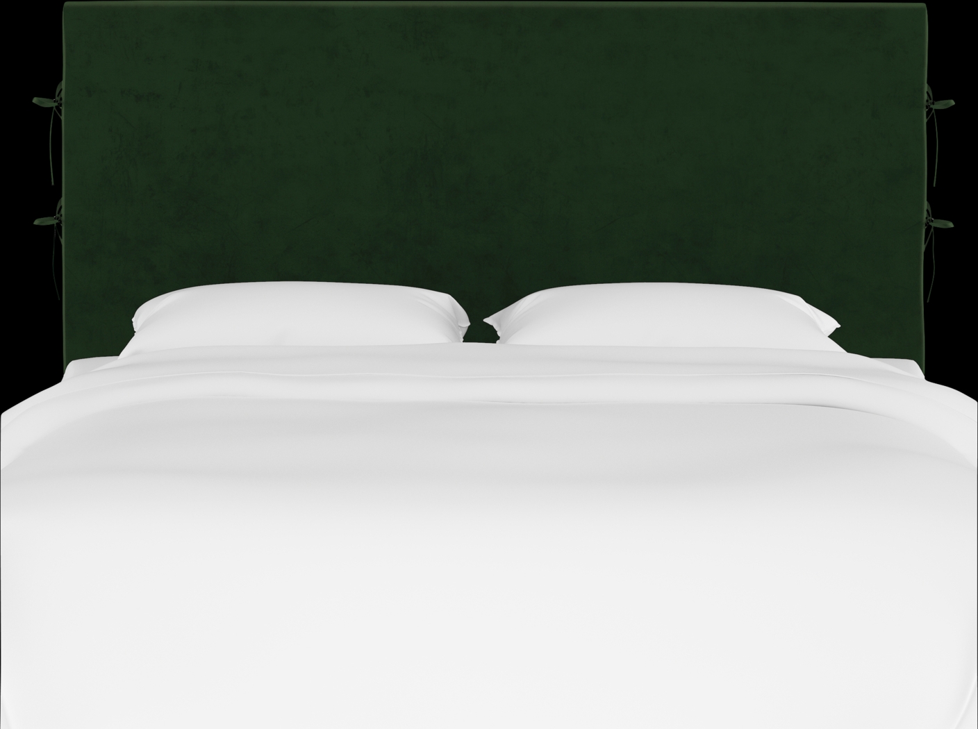 Deep Forest Emerald King Upholstered Headboard - Thumbnail - Image 2