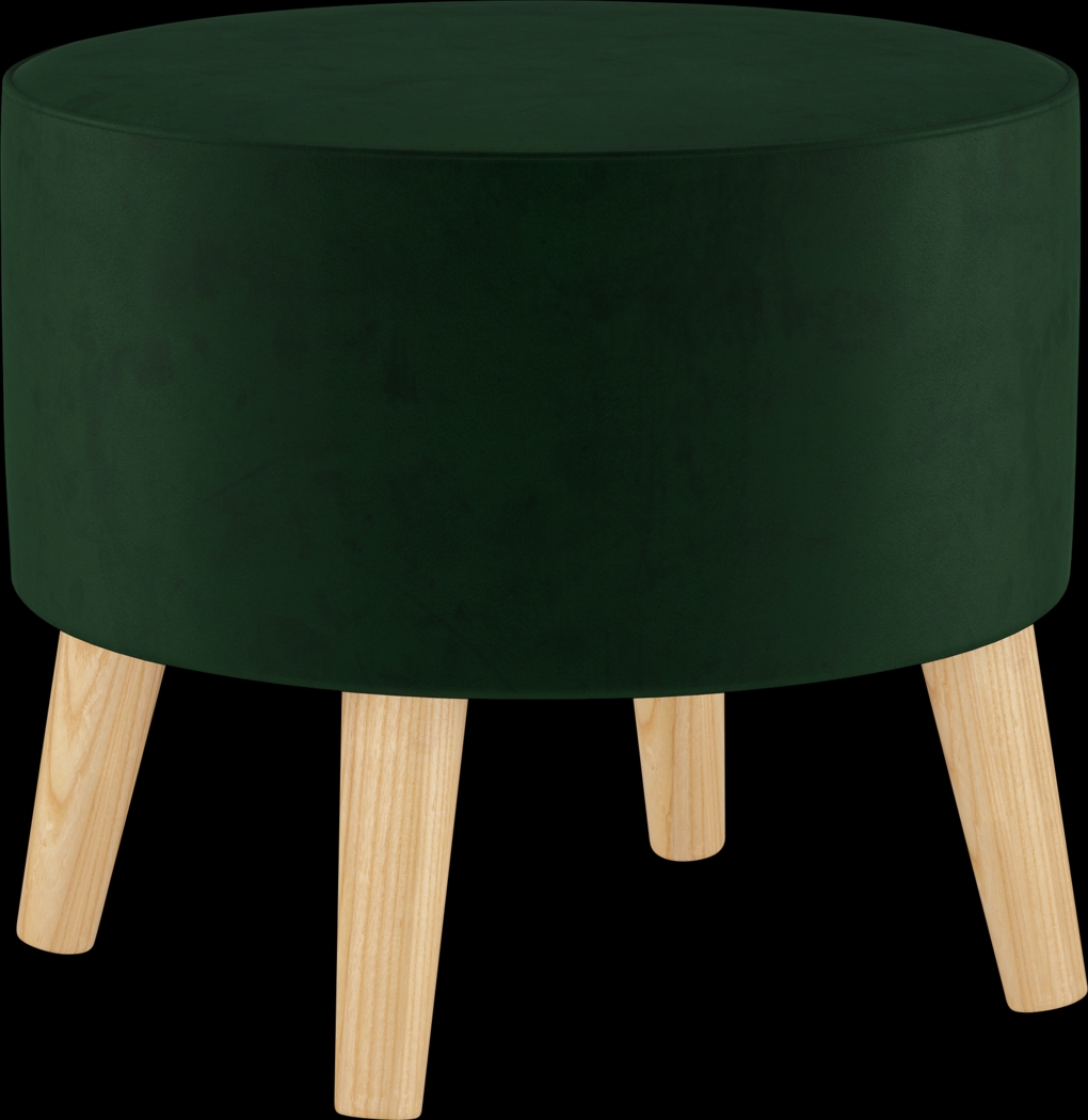 Deep Forest Emerald Ottoman - Thumbnail - Image 1