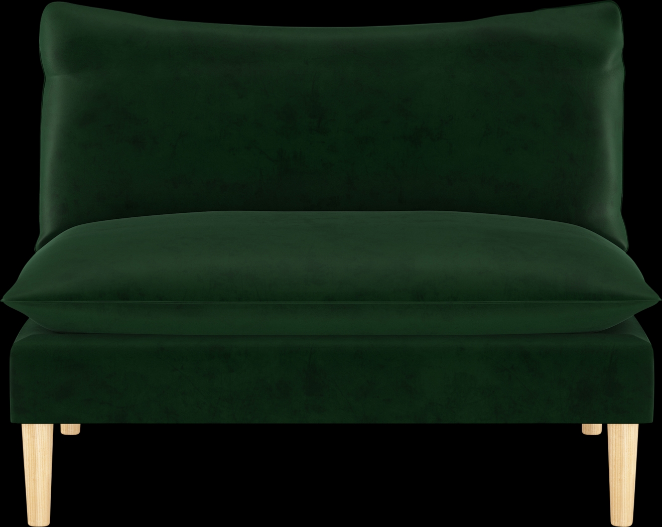 Deep Forest Emerald Settee - Thumbnail - Image 2