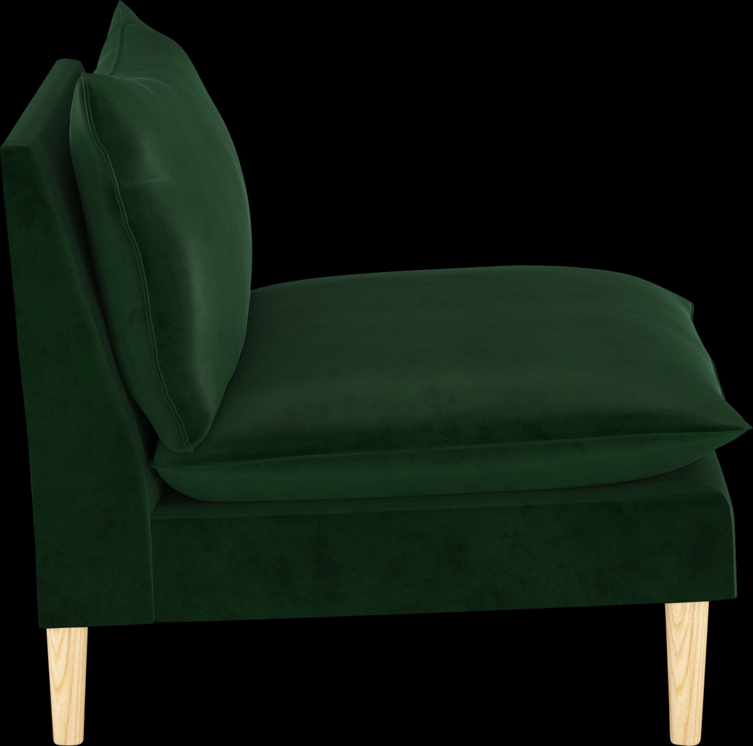 Deep Forest Emerald Settee - Thumbnail - Image 3