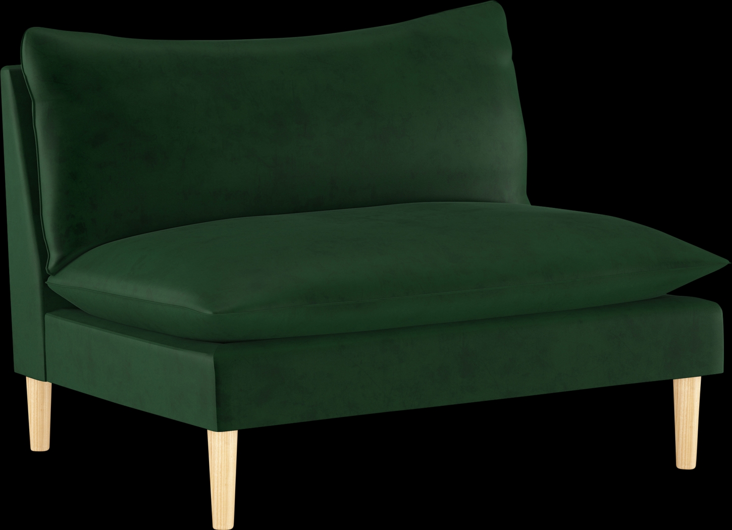 Deep Forest Emerald Settee - Thumbnail - Image 1
