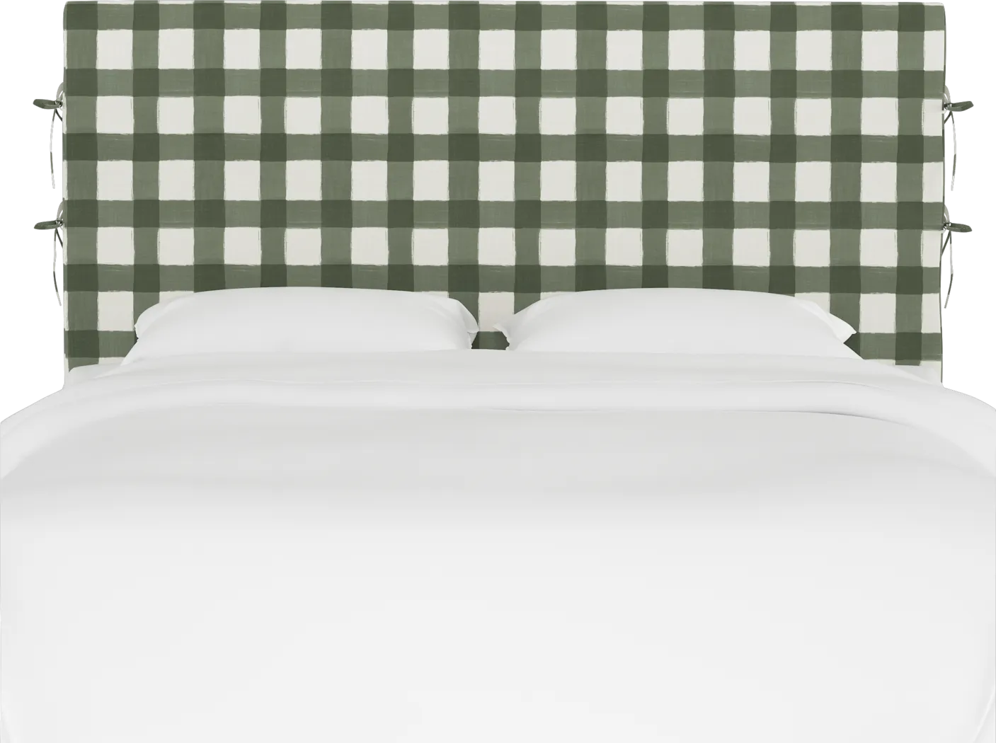 Kids Deep Forest Sage Full Upholstered Headboard - Thumbnail - Image 2