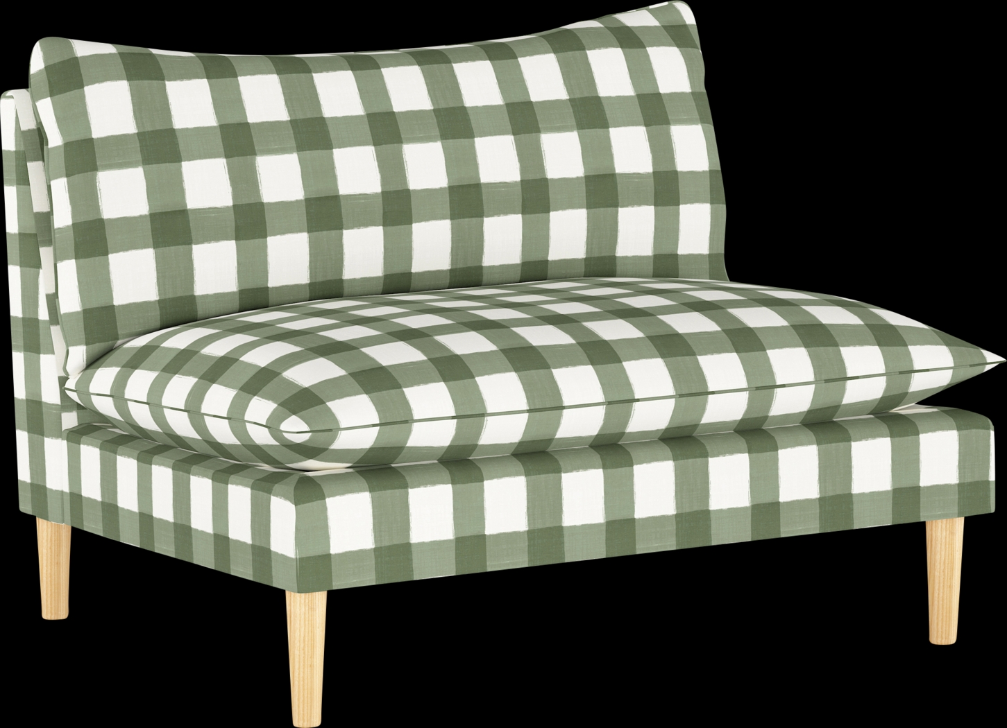 Deep Forest Sage Settee - Thumbnail - Image 1