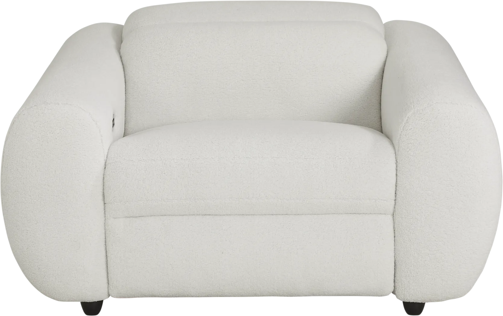 Deerfield White 2 Pc Dual Power Reclining Living Room - Thumbnail - Image 8