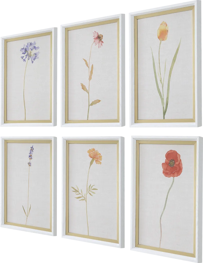Deffi White Artwork, Set of 6 - Thumbnail - Image 3