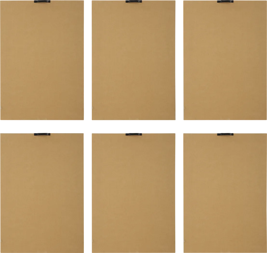 Deffi White Artwork, Set of 6 - Thumbnail - Image 4