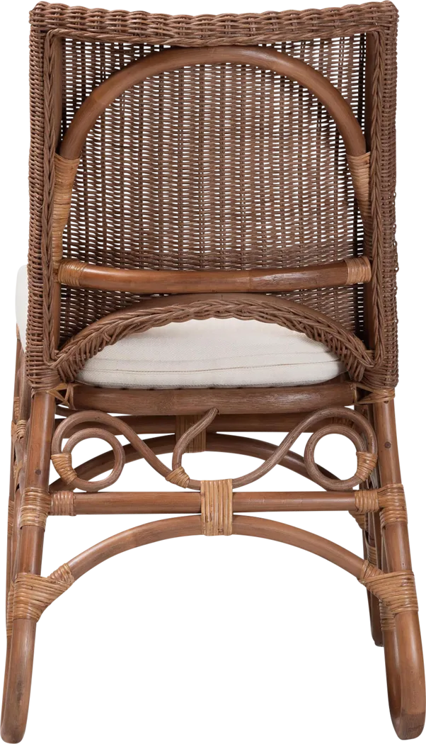 Defra Brown Side Chair - Thumbnail - Image 3