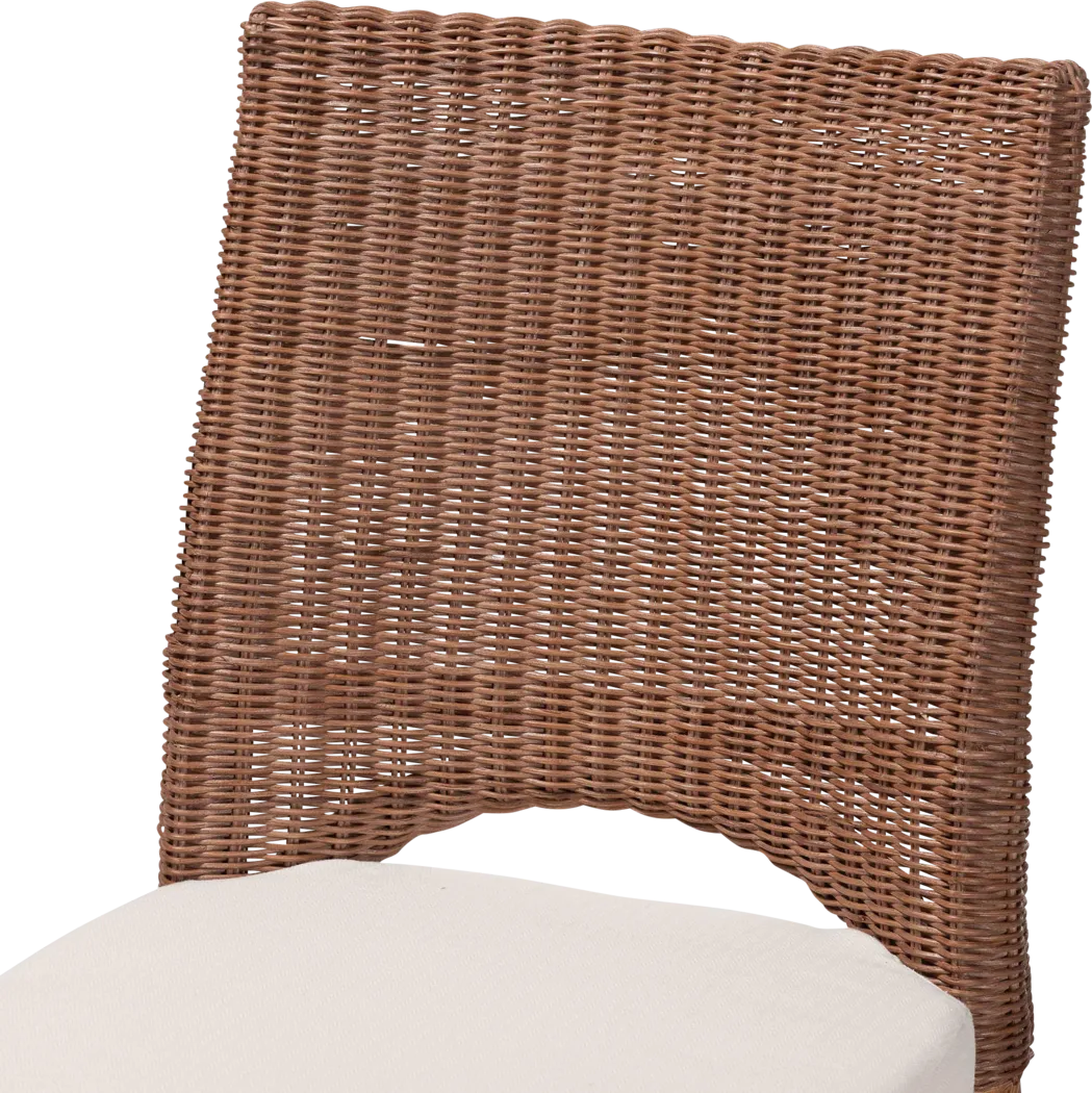 Defra Brown Side Chair - Thumbnail - Image 4