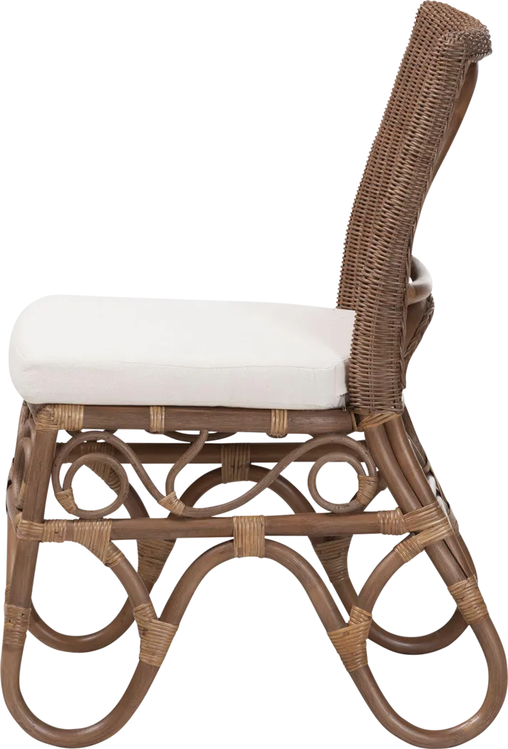 Defra Brown Side Chair - Thumbnail - Image 6