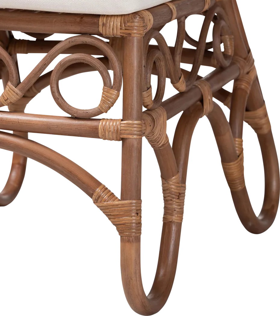 Defra Brown Side Chair - Thumbnail - Image 9