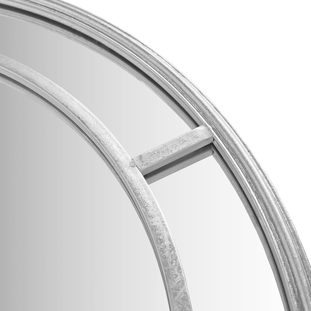 Defremery Silver Round Wall Mirror - Thumbnail - Image 3