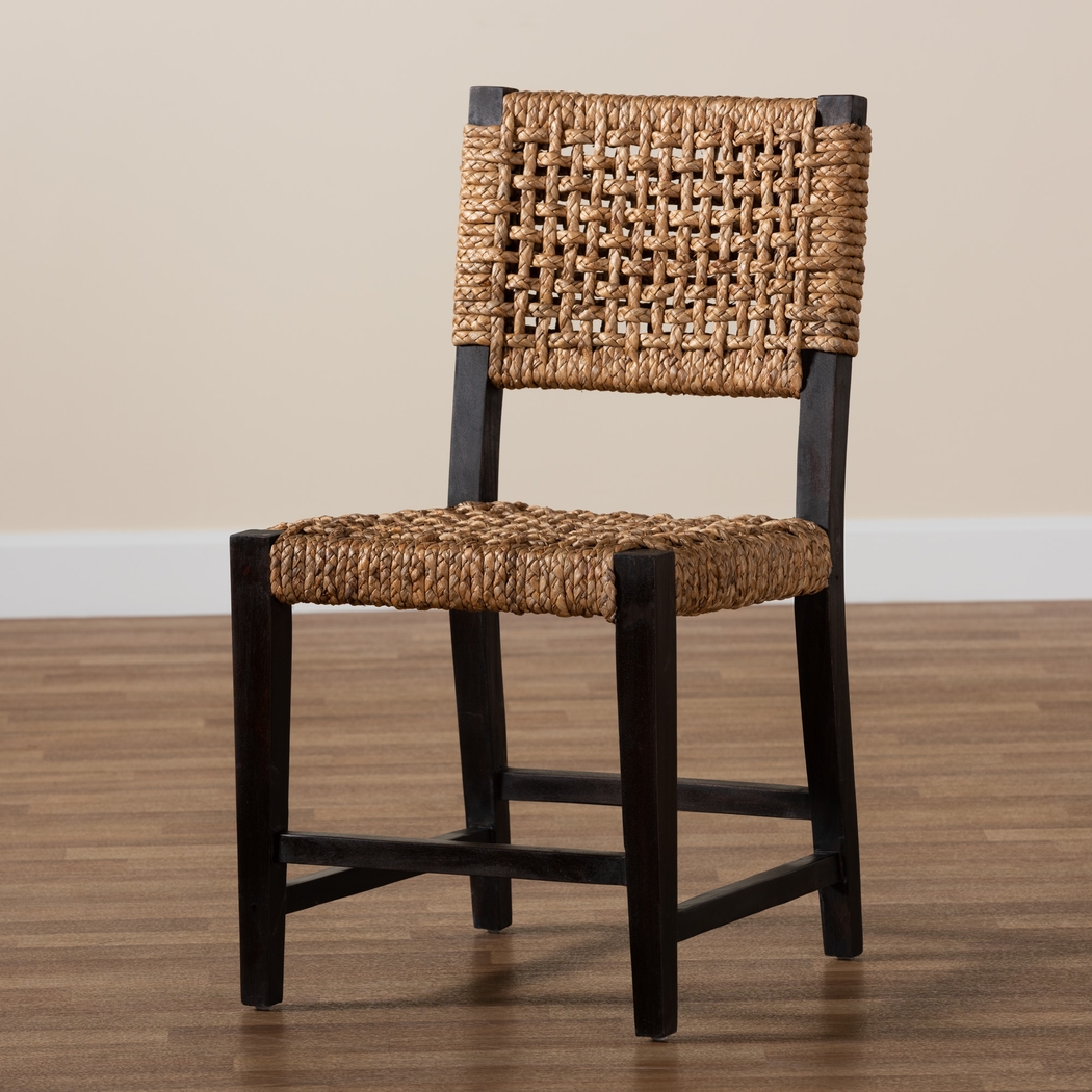 Degiorgio Brown Side Chair - Thumbnail - Image 2