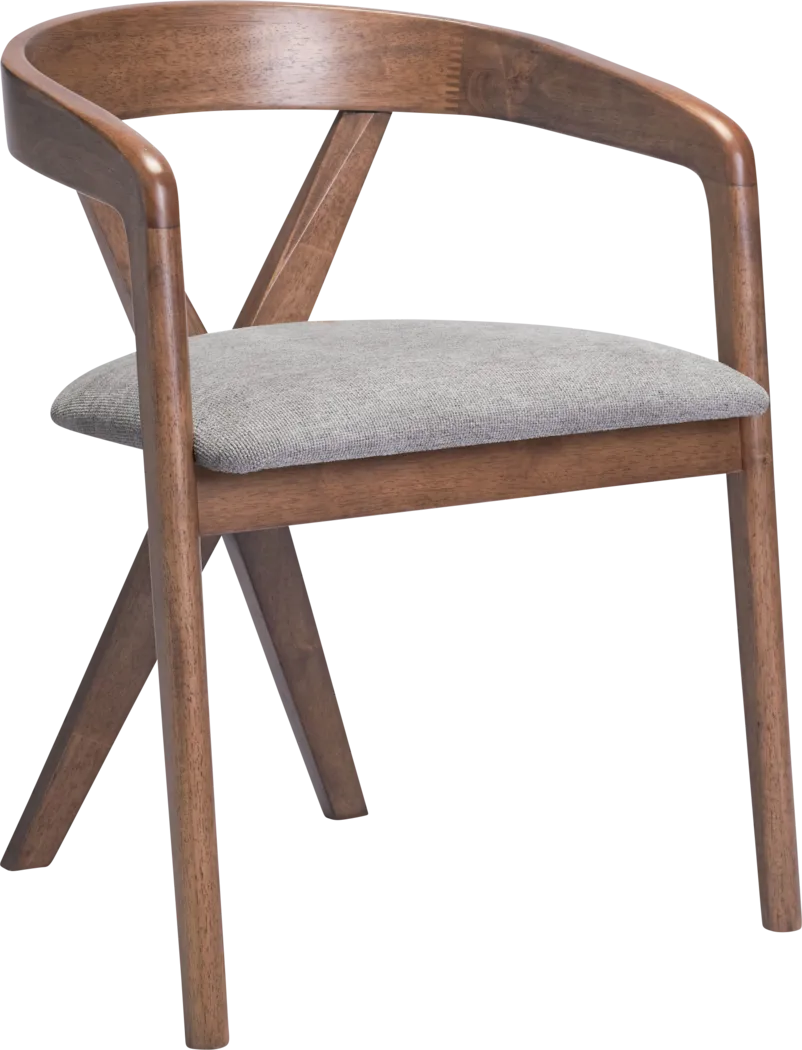 Degne Gray Dining Chair - Thumbnail - Image 1