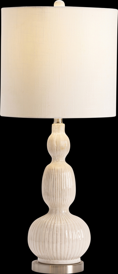 Dehon Creek White Lamp Set of 2 - Thumbnail - Image 2