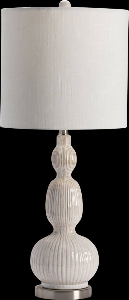 Dehon Creek White Lamp Set of 2 - Thumbnail - Image 3