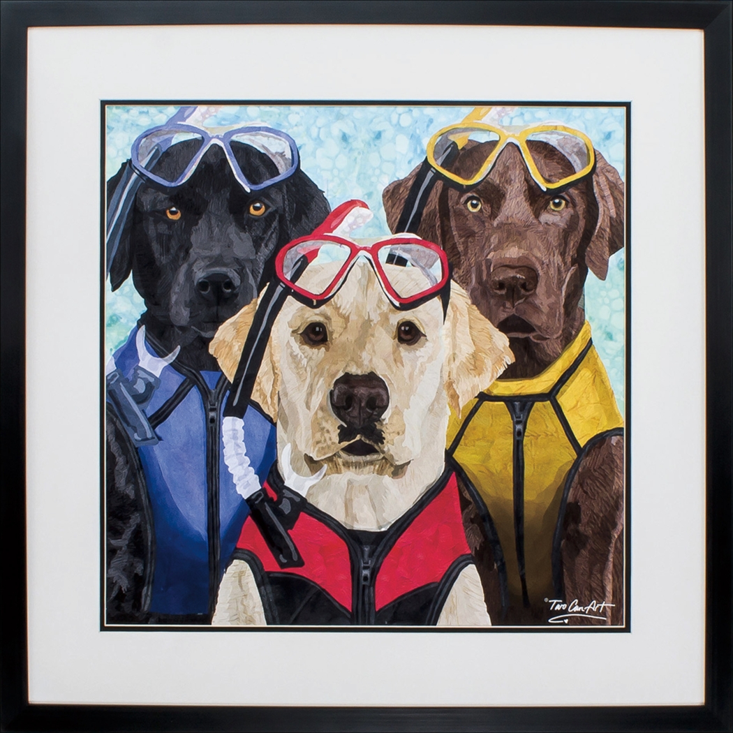 Deichelmann Blue Artwork - Thumbnail - Image 1