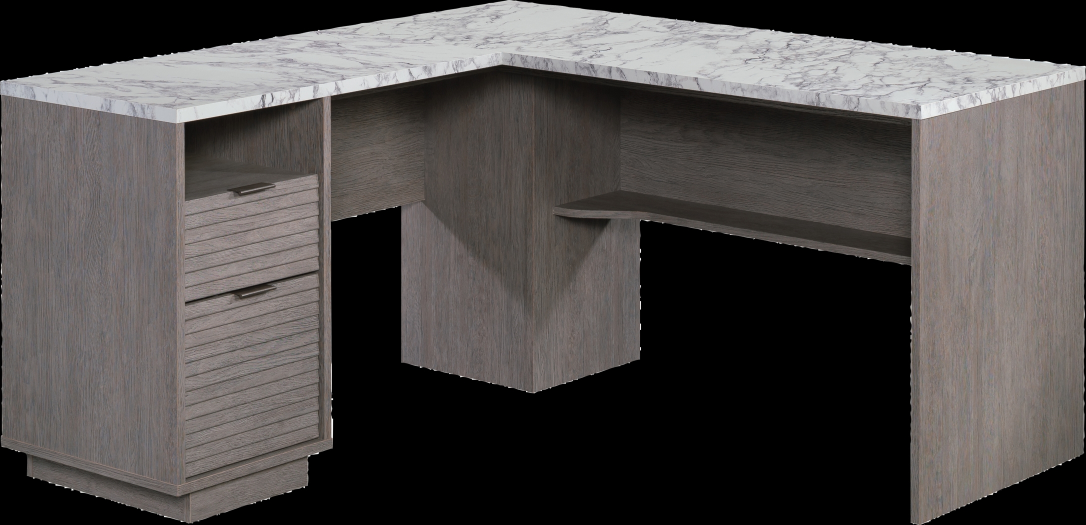 Deirdra Gray Desk - Thumbnail - Image 1