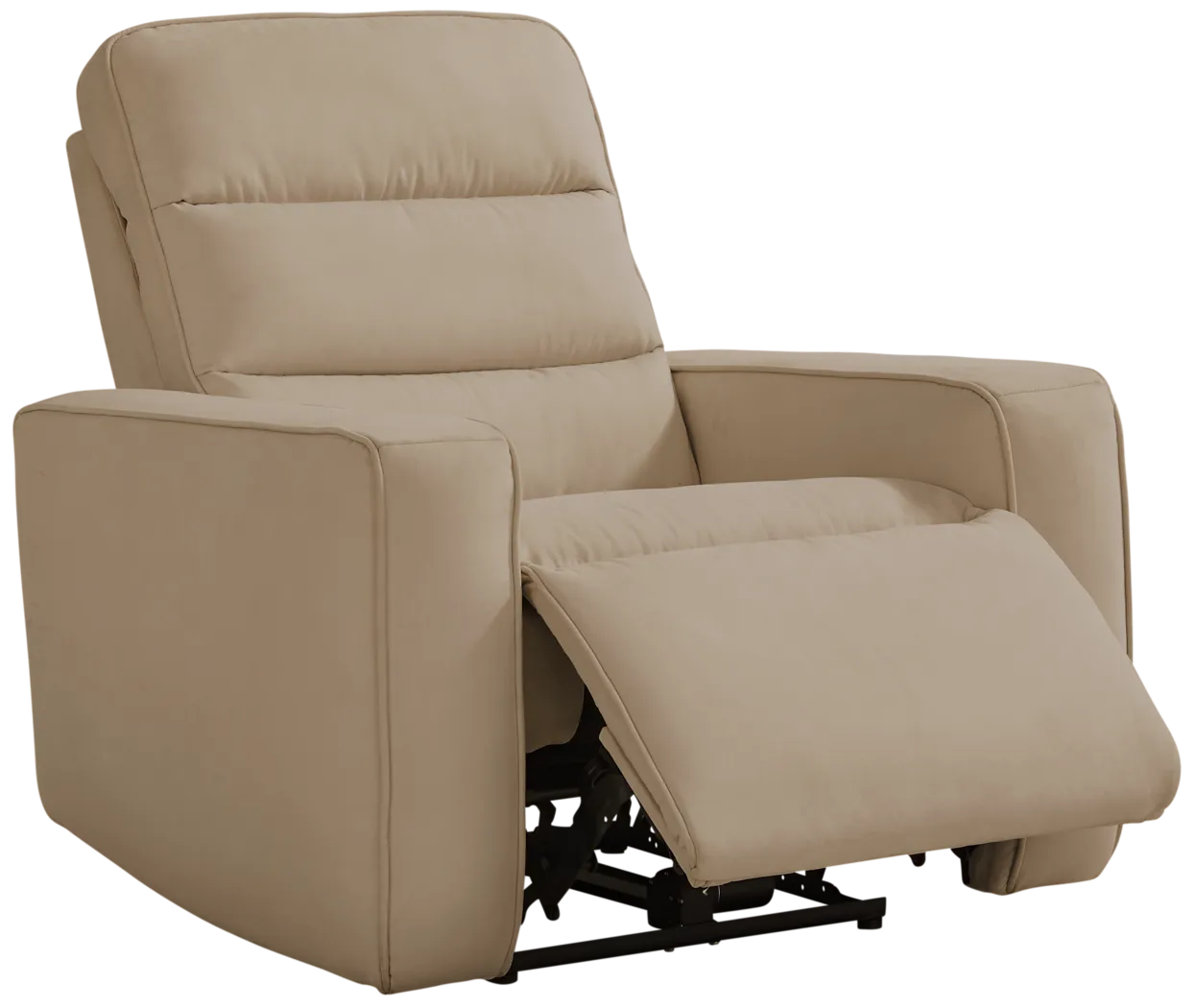 Del Mar Sand Dual Power Recliner - Thumbnail - Image 1