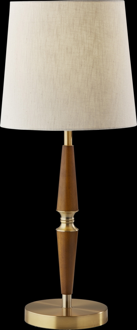 Del Rio Place Walnut Lamp - Thumbnail - Image 1