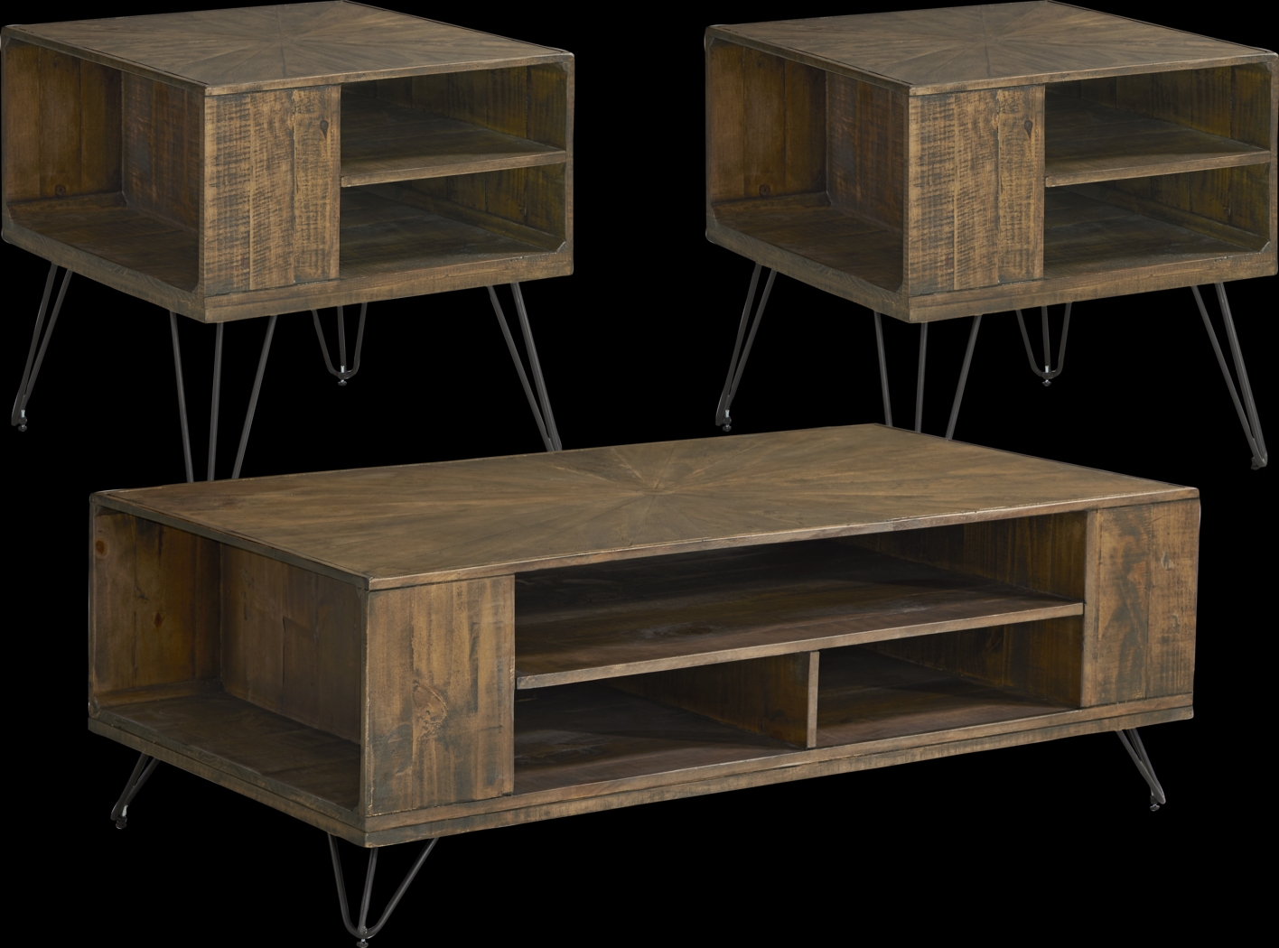 Cambria Gold 7 Pc Living Room - Thumbnail - Image 9