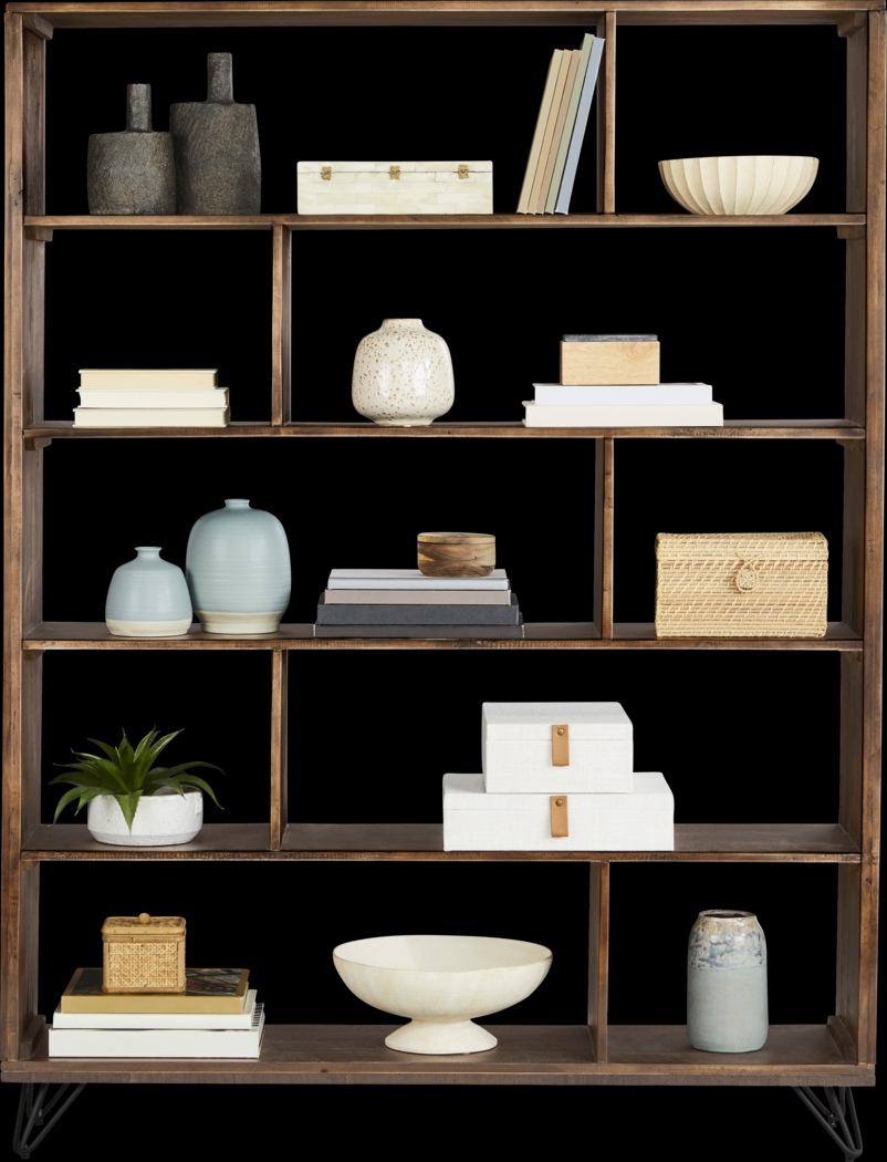 Del Sol Brown 54" Room Divider - Thumbnail - Image 1