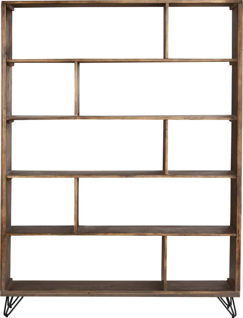 Del Sol Brown 54" Room Divider - Thumbnail - Image 2