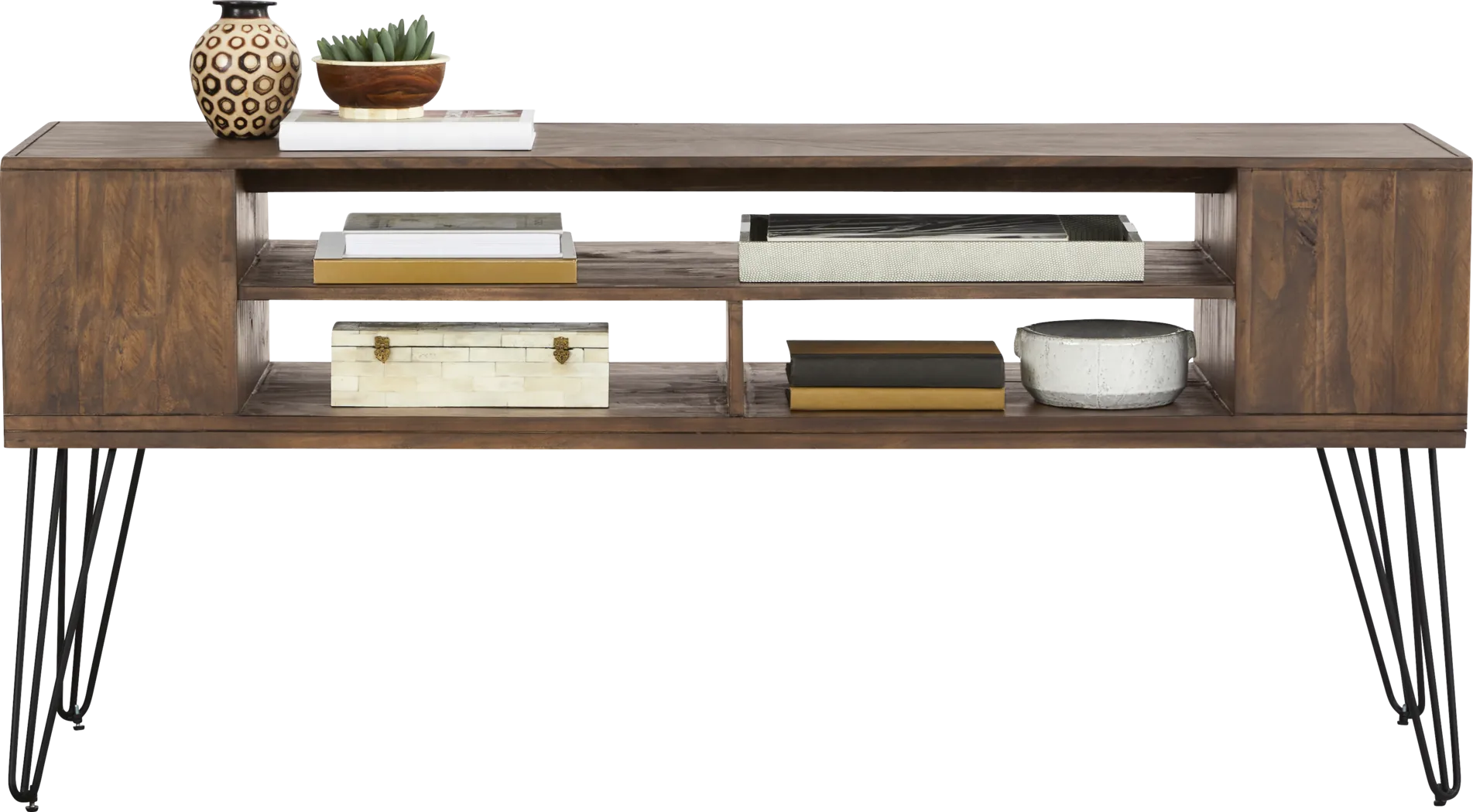 Del Sol Brown 63" Console - Thumbnail - Image 2