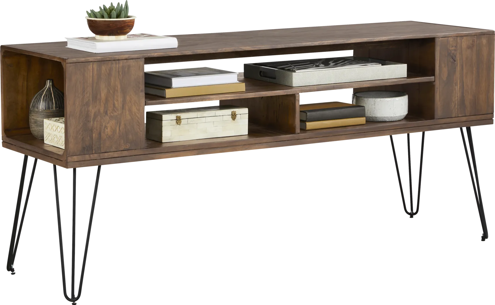 Del Sol Brown 63" Console - Thumbnail - Image 3