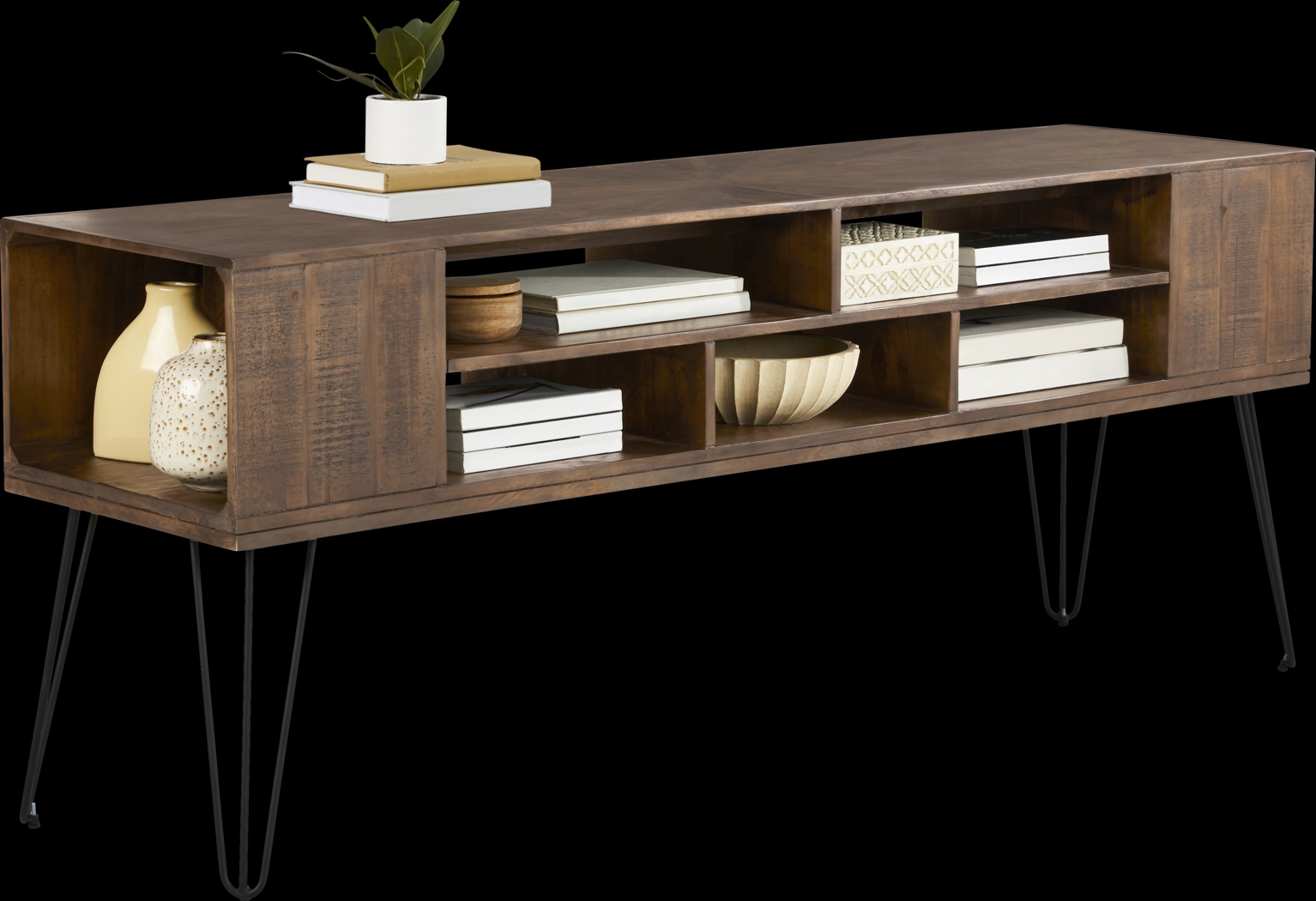 Del Sol Brown 72" Console - Thumbnail - Image 2