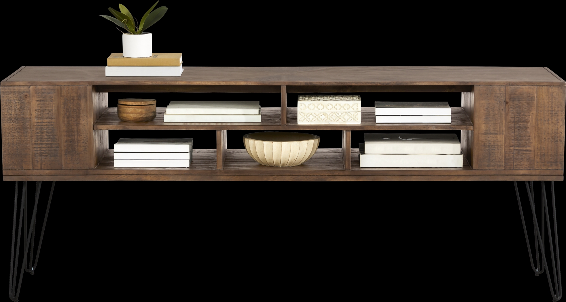 Del Sol Brown 72" Console - Thumbnail - Image 1