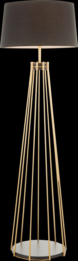 Delacroix Black Floor Lamp - Thumbnail - Image 2