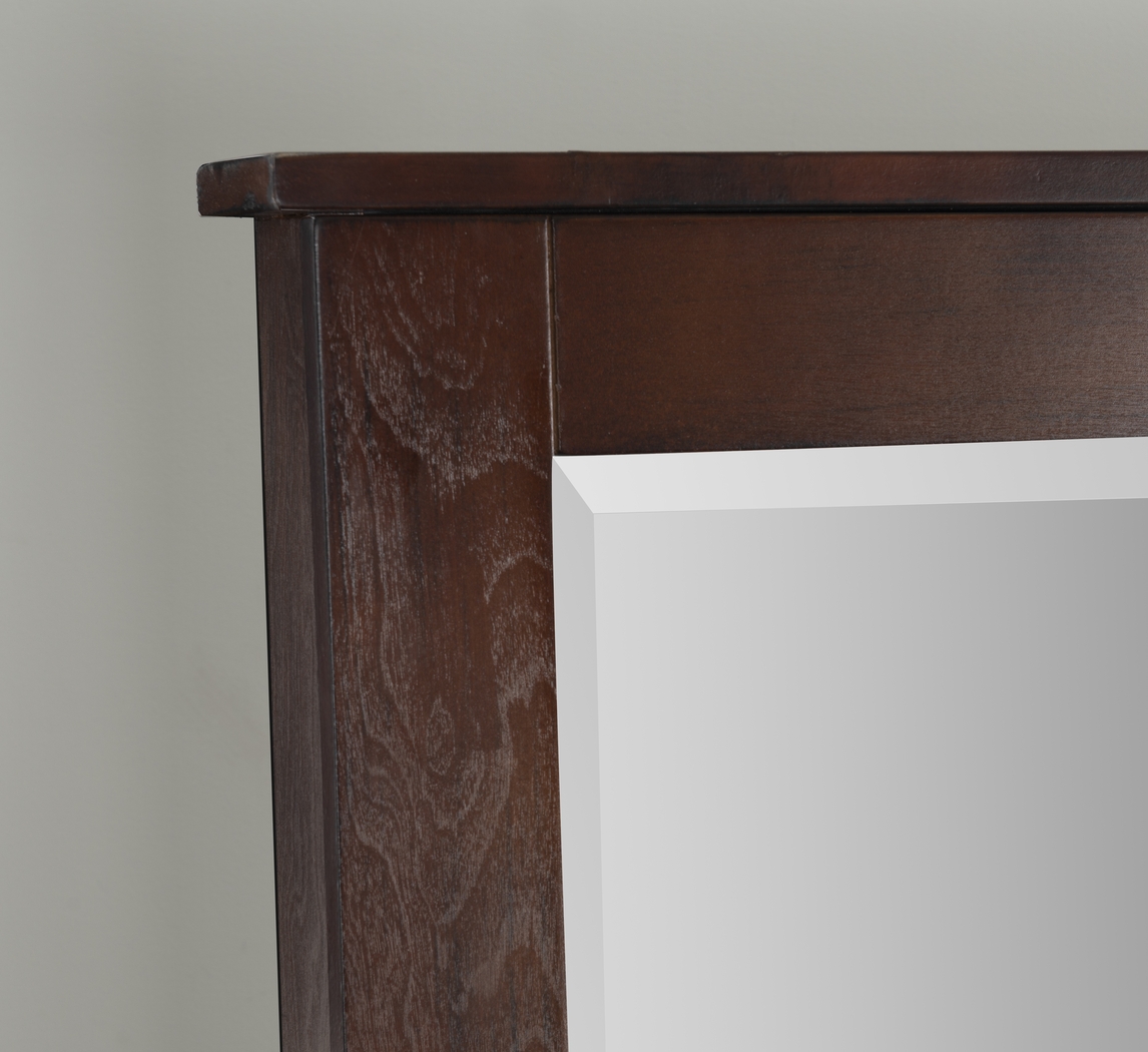 Delafield Brown Cheval Jewelry Armoire - Thumbnail - Image 10