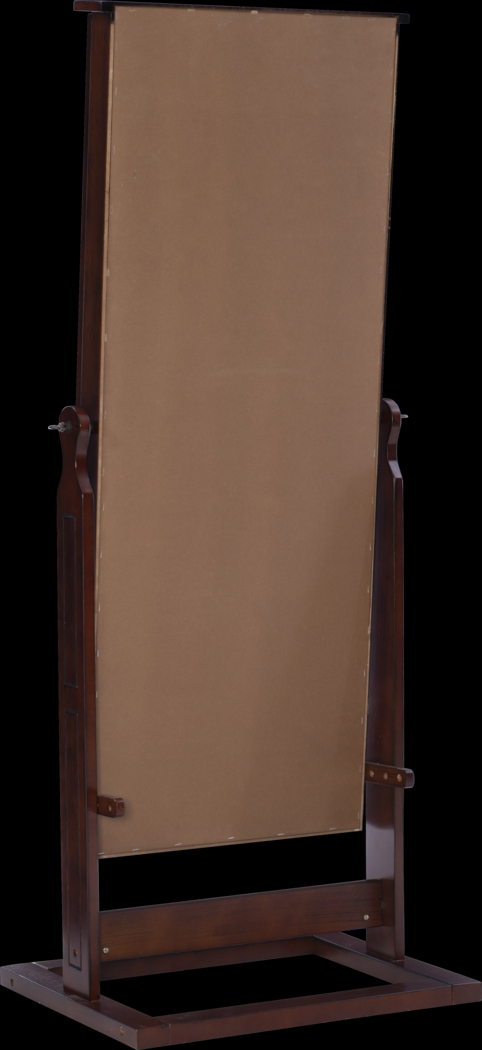 Delafield Brown Cheval Jewelry Armoire - Thumbnail - Image 5