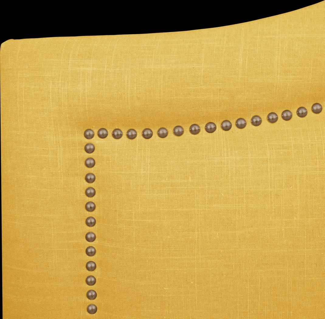 Delana Yellow King Bed - Thumbnail - Image 2