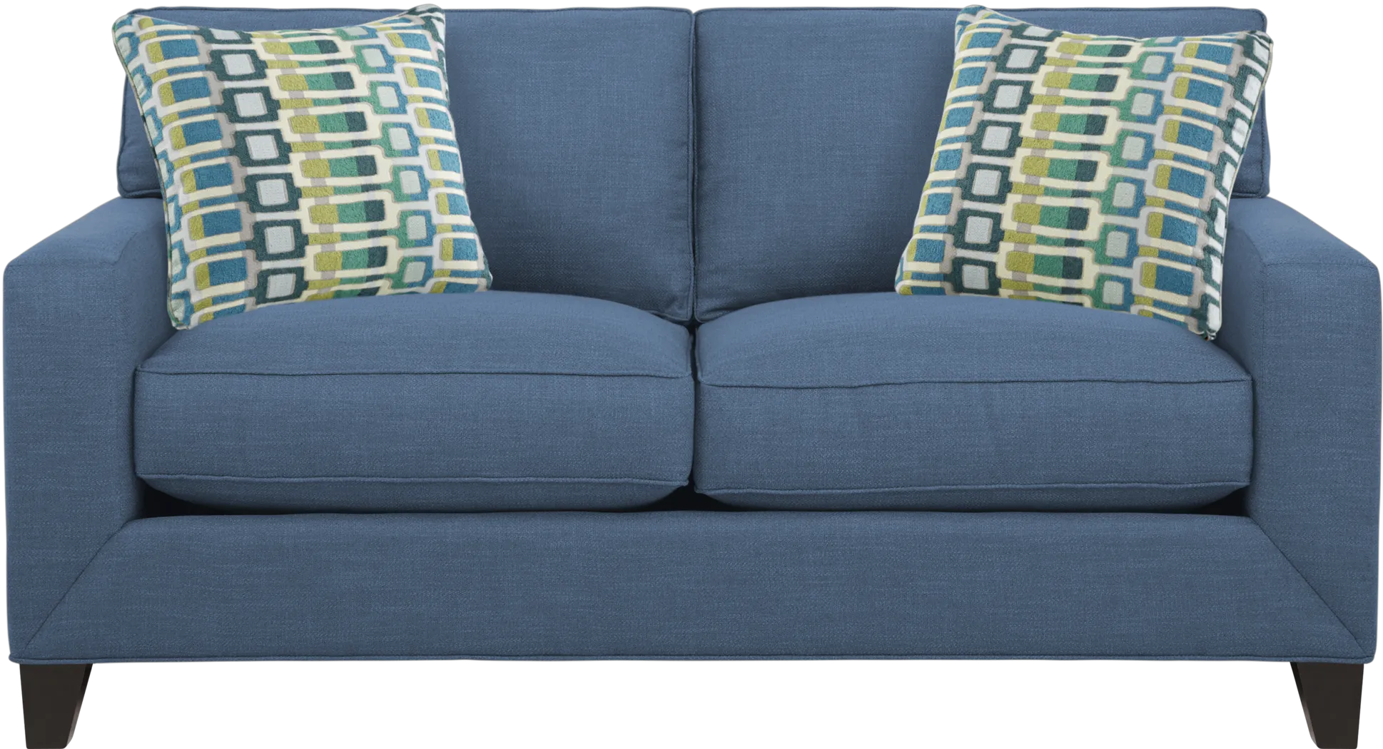 Delancey Denim Sleeper Loveseat - Thumbnail - Image 1