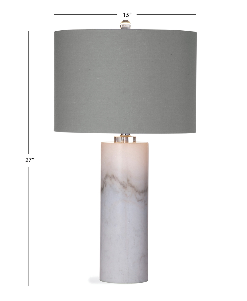 Delancy Isle White Lamp - Thumbnail - Image 3
