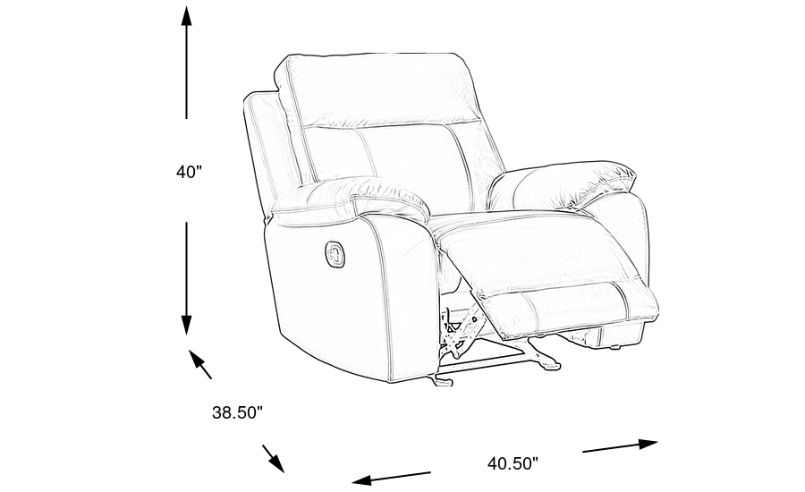 Dimension Image. Please refer to the Dimension Tab on this page for dimension details.