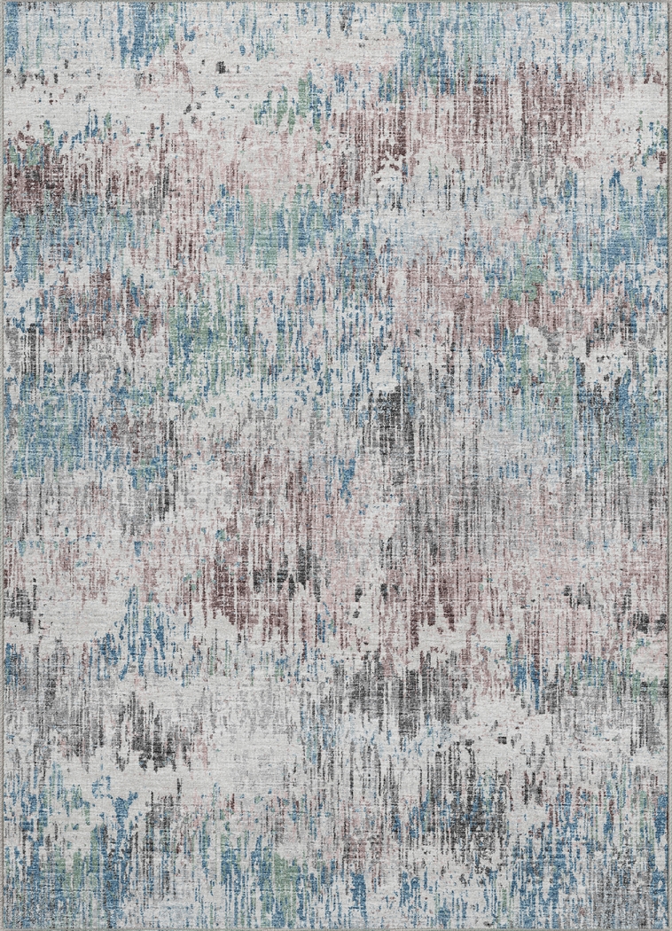 Delappe Blue 3' x 5' Rug - Thumbnail - Image 1